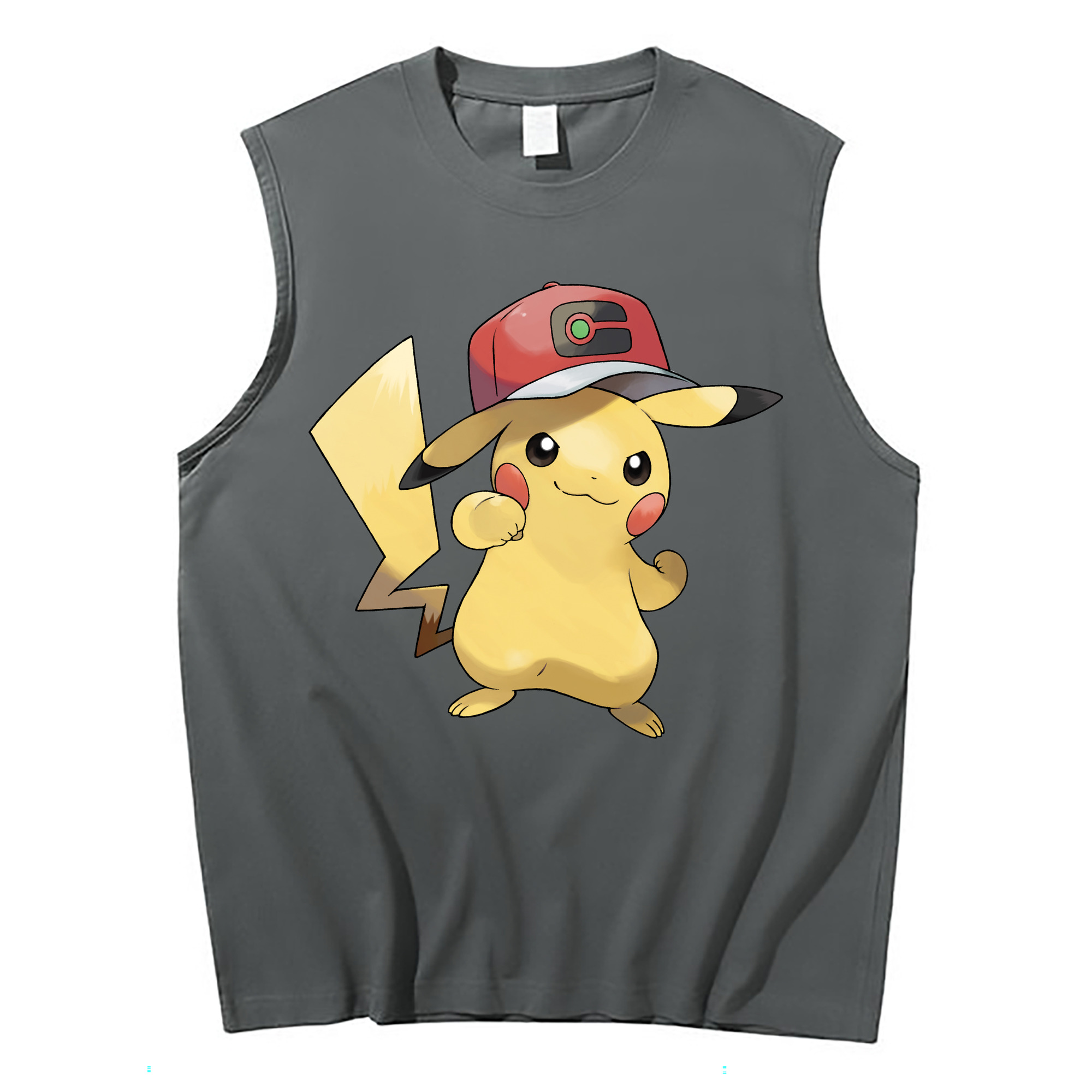 （画像用） ポケットモンスター Pokémon コットン100％タンクトップ（フロントプリント）